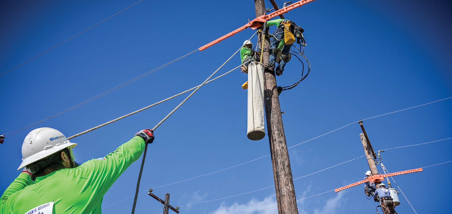 competes in 27th Texas Lineman’s Rodeo Electric